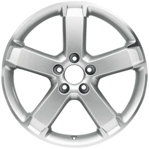 Platišče iz lahke zlitine 17" s 5 kraki, srebrne barve